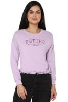 AS Women's Cotton Round Neck Sweatshirt